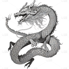 阿喵想吃鱼采集到元素-龙