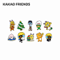 kakao friends韩国卡通创意文具 卡通萌趣贴纸 旅行箱笔记本贴纸-tmall.hk天猫国际