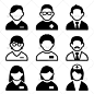 医生图标——人们字符集Doctor Icon Set - People Characters临床、设计师、医生、应急、医疗保健、医院,人类,图标,插图,形象,孤立的,工作,男,医学、医学、人,护士,职业,人,人,医生,职业,专业、科学、听诊器,外科医生,象征,矢量,白色,女人 clinical, designer, doctor, emergency, healthcare, hospital, human, icon, illustration, image, isolated, job, male, 