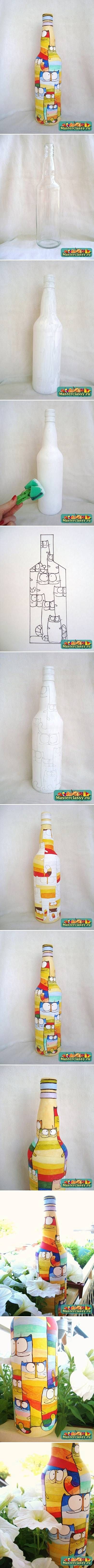 DIY Bottle of Acryli...