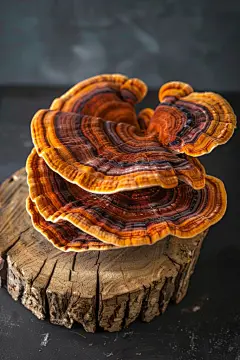 传统中药材灵芝图片
