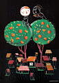 插画手绘：阿根廷小清新女插画师 Ana Sanfelippo 作品欣赏