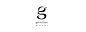 创意字母logo，英文G
