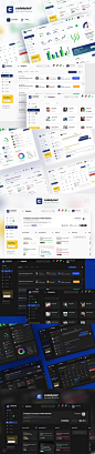#Web模板#
项目管理网站后台web ui源文件dashboard等 psd fig设计模板