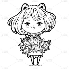 自然美,贺卡,儿童,婴儿,人,女人,女孩,白昼,夏天,形状
