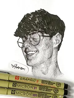 首先我们简单地画几条横杠。。然后
绘画学习超话  手绘超话  Handi超话  每日一画超话  每天画唠超话 ​​​​