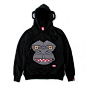 韩国正品代购~SAKUN2012秋季新款拉链大猩猩可爱耳朵卫衣 想去精选 原创 设计 2013 淘宝