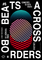 Beats Across Borders : Graphic identity for Beats Across Borders