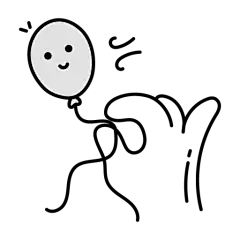 47可爱 搞笑 涂鸦 黑白简笔画 插画 漫画 卡通