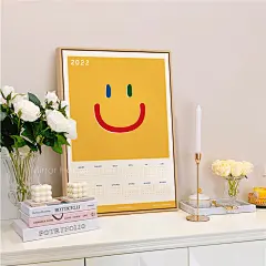 2022插画年历海报摆画ins风卡通日历装饰画可爱温馨卧室挂画定制-tmall.com天猫