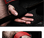 INNSTAR 硬拉助力带握力带引体向上助力带健身杠铃护掌手套 炫酷黑 护掌【图片 价格 品牌 报价】-京东