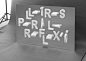 Reflexio Typography by Ramon Carrete-1