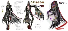 島崎麻里《猎天使魔女》系列 角色概念设计 合集 ​​​