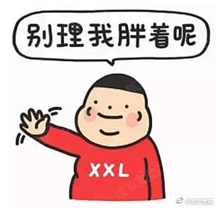 捌鹤采集到表情包界：关于 胖跟瘦 的众说纷纭