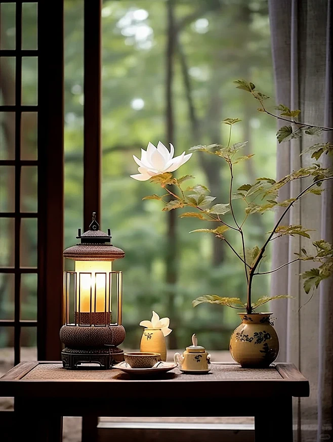 心似莲花开#禅意 #东方美学 #空间美学 #新中式 #设计 #生活美学-花瓣网