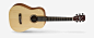 黄色横放木吉他高清素材 产品实图 木吉他 横放 黄色 免抠png 设计图片 免费下载
