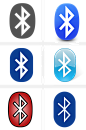 蓝牙icon图标素材