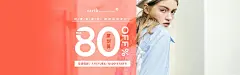 用清爽夏衣 解救闷热夏天 - Banner设计欣赏网站 – 横幅广告促销电商海报专题页面淘宝钻展素材轮播图片下载