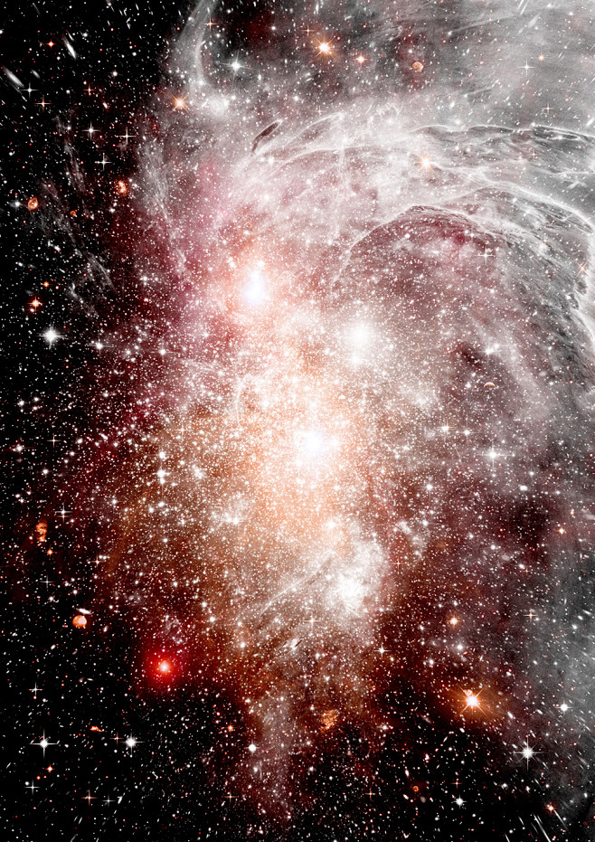 炫彩宇宙背景高清图片