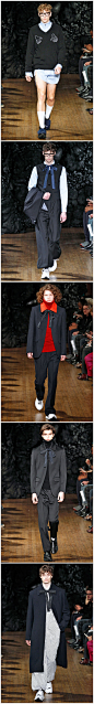 【London Fashion Week】周翔宇 Xander Zhou F/W 2014英伦书生气