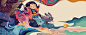 Kiko and mysterious adventures - Book illustration II : illustration children book