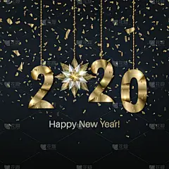 2020,新年前夕,请柬,折纸工艺,贺卡,背景分离,一月,蛇,现代,自制的