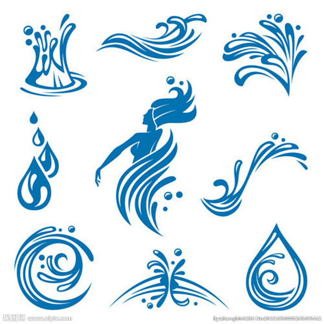 焦李晨从痞子丶时尚控转采于2015-12-01 11:12:11矢量水滴纹样焦李晨