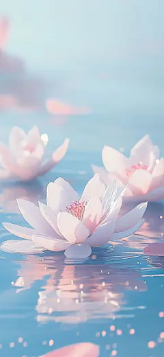 清新淡雅花朵壁纸