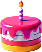 3D 生日蛋糕