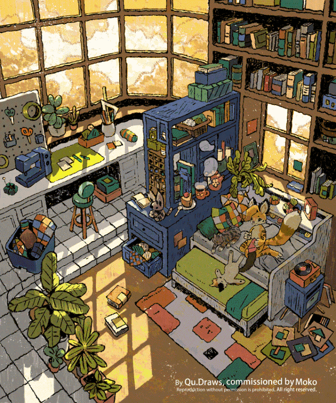 Cozy Afternoon, comm...