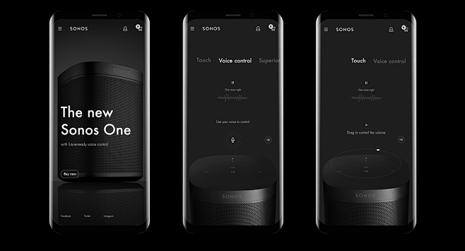 SONOS UI/UX CONCEPT