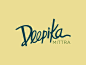 A brand we created for Curio client, Deepika Mittra.