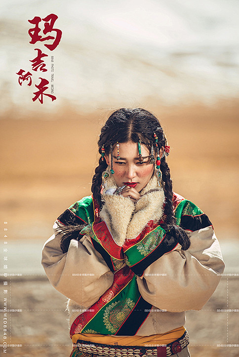 西藏美女西藏婚纱照_西藏婚纱摄影_西藏