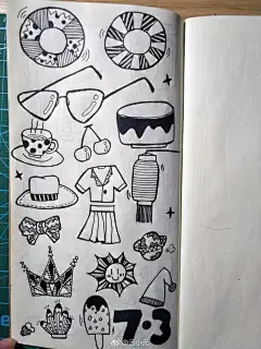 手绘pop生活插画训练营 第三期基础班学员优秀作品分享，第三波。 ​​​​