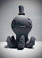 Upcoming Pembleton Stranglefoot vinyl figure Sculpt | UmeToys - http://ume-toys.blogspot.com/