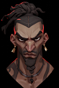 Stylized male character practice