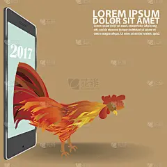 公鸡维权人士离开智能手机游行