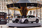 #experiential test drive for the new MINI Roadster on the forecourt of the Centre Pompidou, Paris.