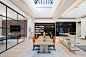 Financial Client : New York, NY Tasked with designing a new office space for two financial clients, Fogarty Finger in collaboration with Kevin Dumais sought to bring an air of residential quality to the commercial en…
