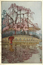 美到尽处是物哀——吉田博 : 吉田博 (HiroshiYoshida)(1876-1950)日本著名油画家、水彩画家、版画家。日本近现代版画巨匠。