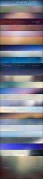 简简单单 很华丽30 Assorted Blur Backgrounds - GraphicRiver Item for Sale #色彩#