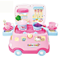 Hello Kitty 凯蒂猫 儿童过家家玩具厨房玩具做饭玩具宝宝厨具套装KT-8590 - 玩具 - 亚马逊中国