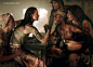 作者：categoryMake Love Not War (做爱不要战争) 作者是美国时尚摄影师Steven Meisel！生活的美好与战争的残酷形成了鲜明的对比。美国大兵象征着美国战争，美女和做爱，象征着对美好生活的憧憬，画面其实是没有做爱场景的，只是对生活的憧憬而已。