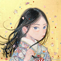 插画日本画师卷田遥-花瓣网|陪你做生活的设计师| Makita Haruka ​​​​