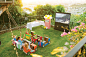 open-air-kino-garten-selber-machen-kinder-party-geburtstag-sitze-karton