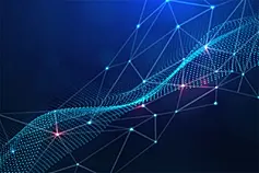 科技未来曲线几何图案AI矢量素材