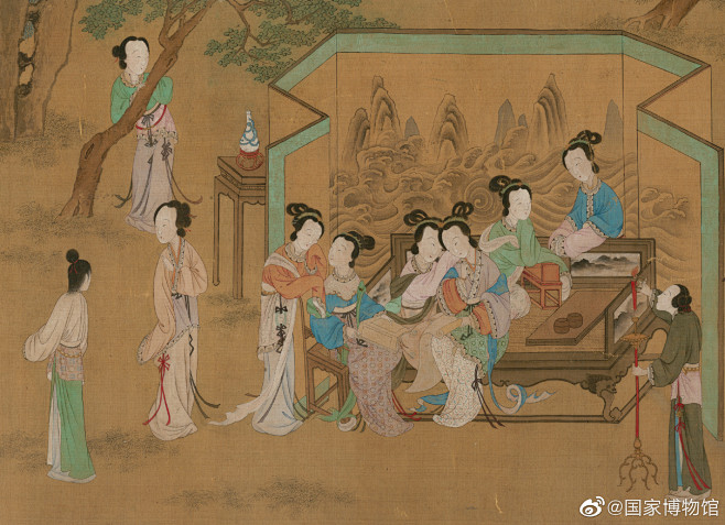 《汉宫乞巧图》 