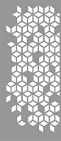 Cube Grill Design – Makerbhawan Main Gate Design, Screen Design, Islamic Patterns, Geometric Patterns, Design Patterns, Walnut Wood Texture, Jaali Design, Cnc Cutting Design, Window Grill Design
