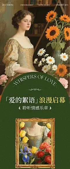 插画风通用类宣传推广故事分享公众号内页海报