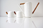 Rhythm Coffee Drip Set : Porcelain coffee drip set inspired by simplicity and naivety of Little Prince book.
